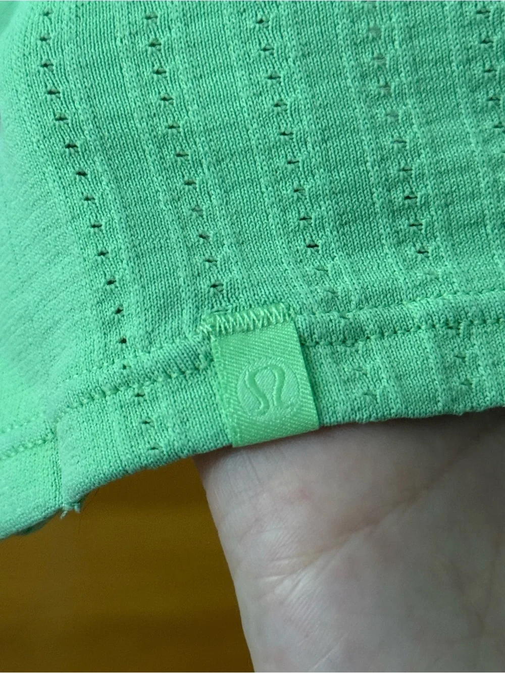 Lululemon Train to Be Tank Top in Scream Green Light